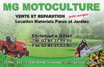 Pub M.G Motoculture